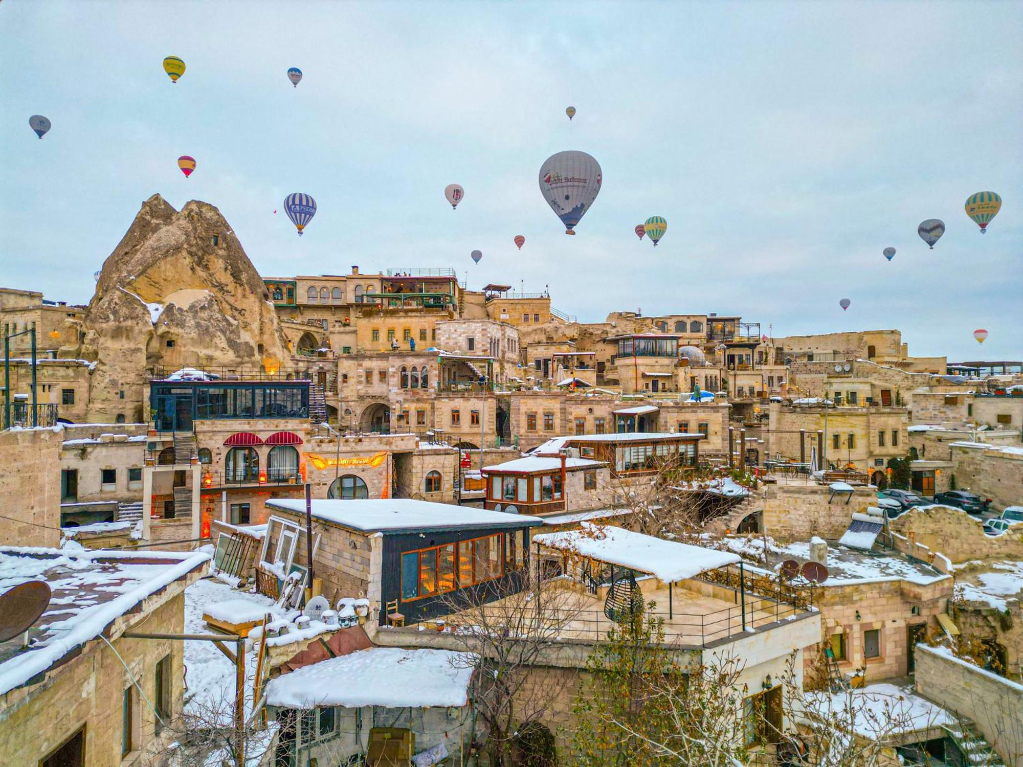 Matiana View Cave Hotel Goreme Bagian luar foto